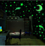 宿舍寝室创意荧光夜光贴个性墙贴墙壁贴纸卧室装饰品床头墙画贴画