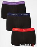 英国正品代购 Calvin Klein 简约时尚男士内裤平角裤中腰四角裤