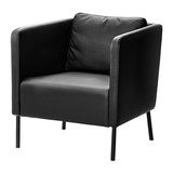 IKEA宜家代购 伊克尔 单人沙发 扶手椅 咖啡酒店椅 沙发椅 商务椅