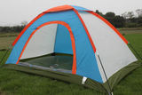 包邮户外帐篷2-3人野外双层防雨水紫外线 露营野营双人儿童单人