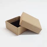 复古牛皮纸首饰包装盒纸 天地盖饰品盒 首饰礼品盒定做 品质保证