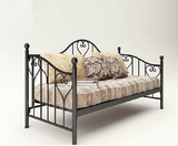欧式宜家铁艺沙发床坐卧两用沙发床单人床公主床儿童床推拉床定制