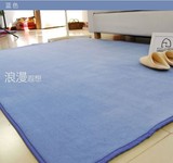 包邮加厚珊瑚绒地毯 客厅卧室床边毯吸水防滑门垫瑜伽垫定制水洗