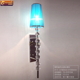 简约水晶壁灯现代大气客厅灯创意个性过道灯电视背景墙艺术长壁灯