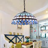 地中海简约酒吧台咖啡厅餐厅单头餐厅吊灯创意个性吊灯三头欧式