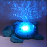 美国玩具正品cloud b柯贝海龟安睡投影助眠音乐夜灯毛绒发光玩具