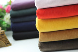 10色纯棉灯芯绒条绒布料 中细条绒灯芯绒裤子 服装 抱枕DIY面料