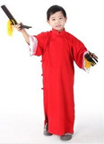 新款六一儿童节幼儿中小学生 相声小品演出服装古装大褂长袍