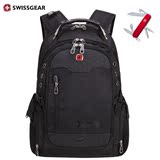 2016新款swissgear双肩包商务旅行包男出差笔记本电脑背包大容量