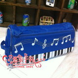 音乐主题儿童学生笔袋 音符笔袋 钢琴化妆包 音乐礼品钢琴包包