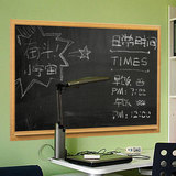 蓝瑞黑板纸黑板贴纸贴画 教室布置墙贴儿童房卧室可移除