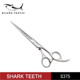 神宝正品美国SHARK鲨鱼专业宠物美容剪刀三星7.5寸直剪平剪