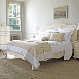 美式乡村现代实木做旧宜家双人床法式经典雕花婚床欧式卧室家具