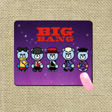 BIGBANG周边同款权志龙TOP太阳胜利大成高清图案鼠标垫定做批发