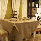 欧式茶几桌布桌台布客厅餐桌布布艺长方形田园格子正方形现代简约