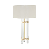 出口新中式简约水晶奢华台灯现代欧美式创意大气客厅卧室床头灯具