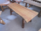 水楠木大板餐桌 大茶桌平板桌 实木办公桌 电脑会议桌 生态家具