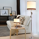 现代简约大气客厅灯装饰布艺台灯欧式高档美式创意书房卧室床头灯