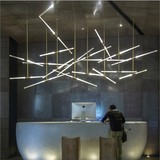 现代创意树枝型吊灯个性艺术酒店前台客厅餐厅办公室吧台LED吊灯