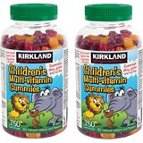 加拿大产 可兰Kirkland儿童多种维生素软糖。超值2大瓶装共500粒