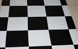 加厚耐磨地板革防水防滑地板纸pvc地板革地胶塑胶地板黑白格
