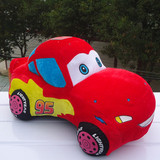 迪士尼Disney 正品汽车总动员公仔毛绒玩具汽车麦坤 闪电麦昆 车