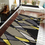 个性宜家客厅卧室样板房地毯 高档手工艺术地毯 现代几何简约地毯