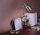 美式欧式仿古复古台灯卧室装饰书房金属办公书桌包邮白炽灯铁