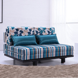 现代简约推拉单人双人沙发床 全拆洗1.5米1.2米 小户型折叠沙发床