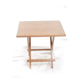 楠竹折叠方桌饭桌餐桌四方麻将桌棋牌书桌小桌子便携式实木简易
