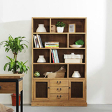 实木定制书架创意中式家具木简约现代 储物柜简易置物架时代书柜
