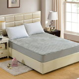 珊瑚绒夹棉加厚床笠单件简约1.5米1.8m床罩席梦思防滑床垫保护套