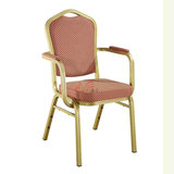 厂销坐椅 定做酒店椅 快餐桌椅 实木软包凳子 婚宴会椅 扶手椅子