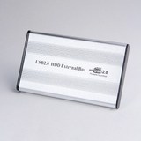 全新 2.5寸 IDE硬盘盒 笔记本硬盘盒 47针 铝合金