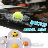 汽车玻璃网球车贴3D立体真球贴装饰贴纸后玻璃车贴划痕遮挡个性贴