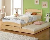 儿童床/高低床/双人床/双层床/子母床儿童上下床 实木拖床 特价