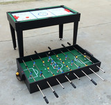多功能桌上足球机 桌面足球成人桌式足球8杆乒乓球台球冰球四合一