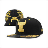美国代购芝加哥公牛正品棒球帽NBA帽子篮球帽麦穗夏天情侣平沿帽