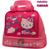 Hello Kitty多用途包/凯蒂猫双层饭盒袋 上放饭盒 下放筷勺杯餐巾
