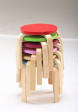 实木矮凳子儿童沙发凳圆凳创意客厅小板凳时尚欧式休闲宜家茶几凳