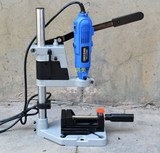 迷你小电磨DIY玉石雕刻机电动电磨机打磨机电钻工具专用支架