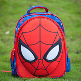 3D蜘蛛侠儿童书包小学生男生1-6年级减负背包卡通幼儿园背包定制