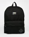 英国正品代购 Vans Backpack16新款黑色学院书包旅行包双肩背包男