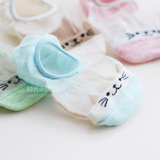 出口韩国夏季新款儿童水晶丝隐形袜男女宝宝薄款船袜室内地板短袜