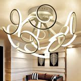 吊灯客厅吸顶灯卧室圆形灯具简约现代创意餐厅吊灯艺术吧台灯个性