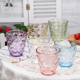 【天天特价】创意加厚耐热家用玻璃杯套装透明水杯玻璃杯茶杯杯子