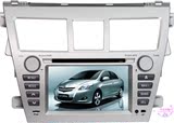 丰田08款威驰DVD导航一体机6.2寸高清屏车载GPS导航仪蓝牙音响