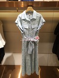 卓雅2016夏季新款女装正品专柜镂空蕾丝修身连衣裙长裙I1202602