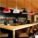 官帽吊灯北欧工业餐厅酒吧客厅灯loft简约铝材锅盖复古吊灯