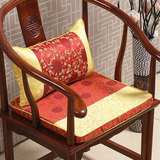 多吉新品中式古典红木实木太师椅沙发坐垫绸缎外套加厚海绵可定做